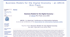 Desktop Screenshot of amcis-businessmodels.hdzimmermann.net